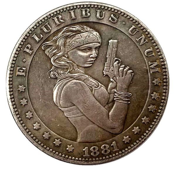 American girl sniper coin