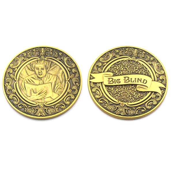 High quality embossed coins