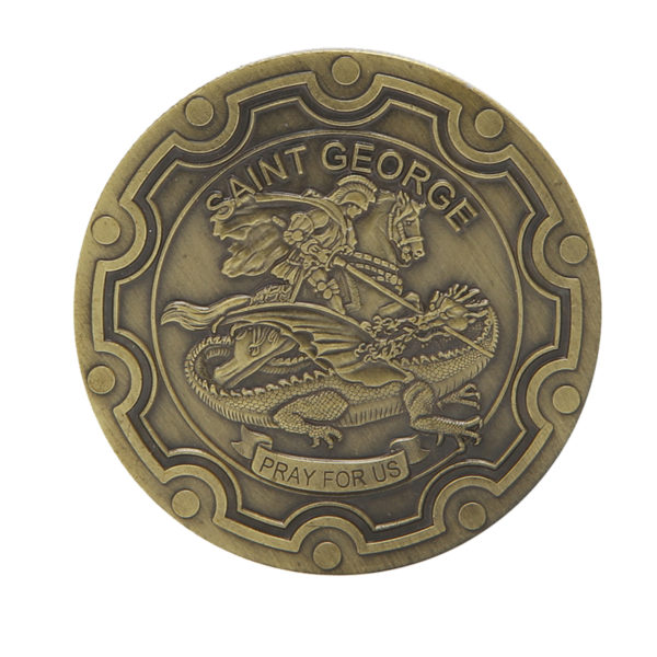 Saint George challenge coins