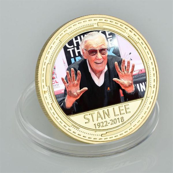 Stan Lee Metal Coins