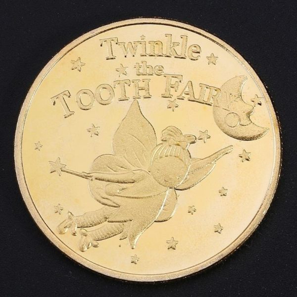 Tooth fairy gold coin