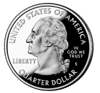 Us 25 cent commemorative coin