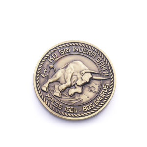 European bullfight Challenge Coin