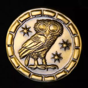 High relief metal coins