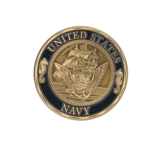Navy sailors sailing coins