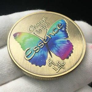 Russian butterfly transmutation coin