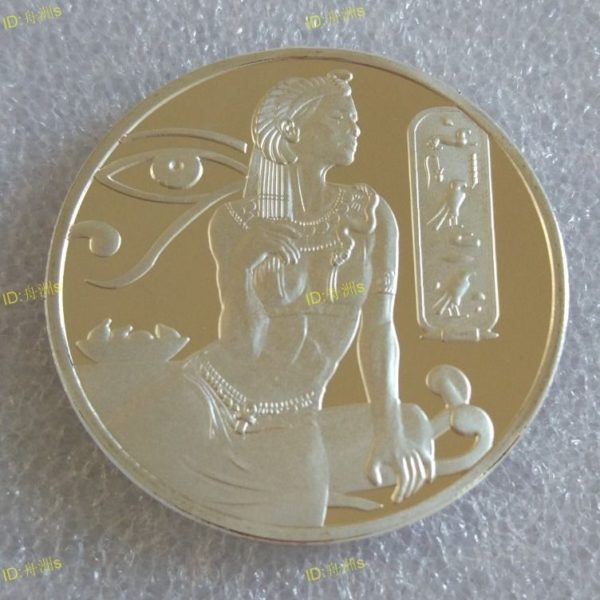 Silver plated Cleopatra coins