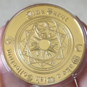 Sun Moon geomantic constellation coins