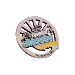 Triathlon final coins