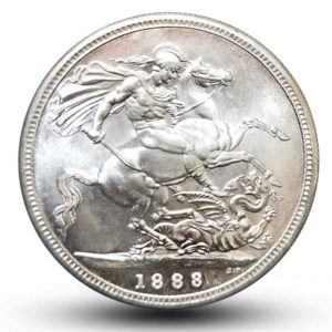 Valiant Knight horse sword coin